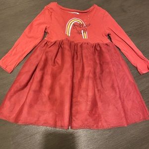 Old Navy Fitted Long-Sleeve Tutu Dress